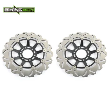 BIKINGBOY For HYOSUNG GT 250 650 04-12 GT 250 650 R 2006-2012 GT 650 S 2005-2012 GT 650 X 2007 Front Brake Discs Disks Rotors
BIKINGBOY For HYOSUNG GT 250 650 04-12 GT 250 650 R 2006-2012 GT 650 S 2005-2012 GT 650 X 2007 Front Brake Discs Disks Rotors
