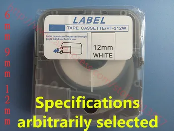 

Waterproof PET Yellow And White Label Tape Cassette LM-PT312W For MAX LETATWIN Cable ID Printer LM-380E / A LM-390A/PC LM-400A