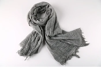 2017 Men washed Tassel Scarves cotton Fashion retro old grey men winter new brand design Scarf for Men cozy warm long scarf
2017 Men washed Tassel Scarves cotton Fashion retro old grey men winter new brand design Scarf for Men cozy warm long scarf