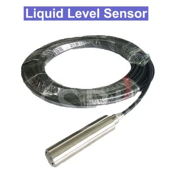 

4-20mA Output Submersible Water Level Transmitter Level Transducer Sensor 6m Cable Electronic Water Level Sensors