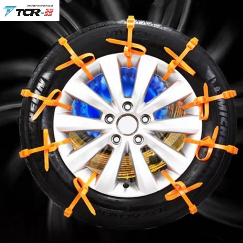 10pcs spikes for tire Car Universal Mini Plastic Winter Tyres wheels Snow Chains For Cars/Suv Car-Styling Anti-Skid Auto Outdoor
10pcs spikes for tire Car Universal Mini Plastic Winter Tyres wheels Snow Chains For Cars/Suv Car-Styling Anti-Skid Auto Outdoor