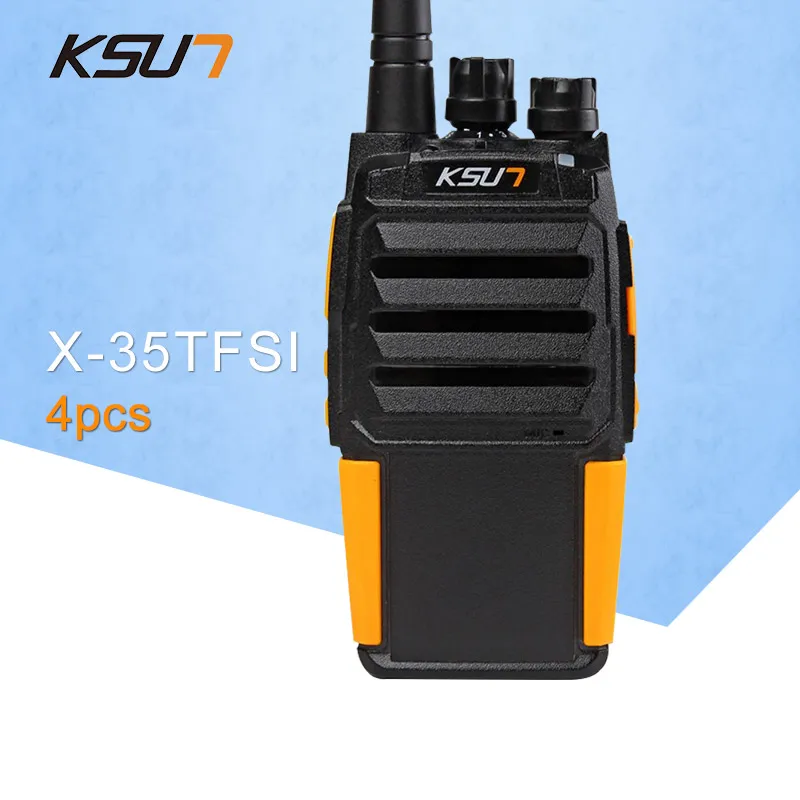4PCS KSUN X-35TFSI High Pressure Version Walkie Talkie 8W Dual Band Two Way Radio Portable Radio UHF400-480MHz CB Radio
4PCS KSUN X-35TFSI High Pressure Version Walkie Talkie 8W Dual Band Two Way Radio Portable Radio UHF400-480MHz CB Radio
