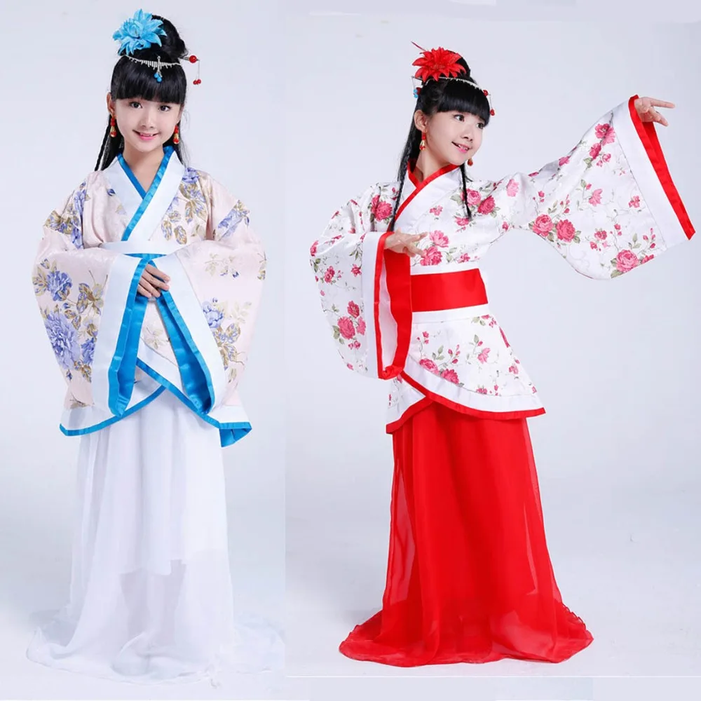 Kid classical hanfu costume children girl dynasty ming tang Chinese traditional opera ancient dance costumes folk clothing
Kid classical hanfu costume children girl dynasty ming tang Chinese traditional opera ancient dance costumes folk clothing