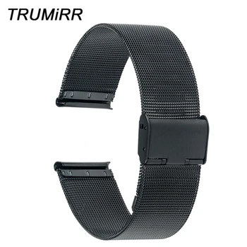 

16mm 18mm 20mm 22mm 24mm Milanese Watch Band for Casio BEM 307 501 506 517 EF SHN G-Shock MTP Stainless Steel Strap Wrist Belt