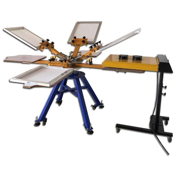 Manual 8 color 8 stations screen printing machine with IR drying oven,screen printing machine for tshirts
Manual 8 color 8 stations screen printing machine with IR drying oven,screen printing machine for tshirts
