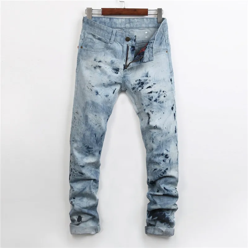 Hot Sale Winter Men Elastic Jeans Printed Jeans Famou Brand Jeans High Quality Designer Blue Skinny Jeans
Hot Sale Winter Men Elastic Jeans Printed Jeans Famou Brand Jeans High Quality Designer Blue Skinny Jeans