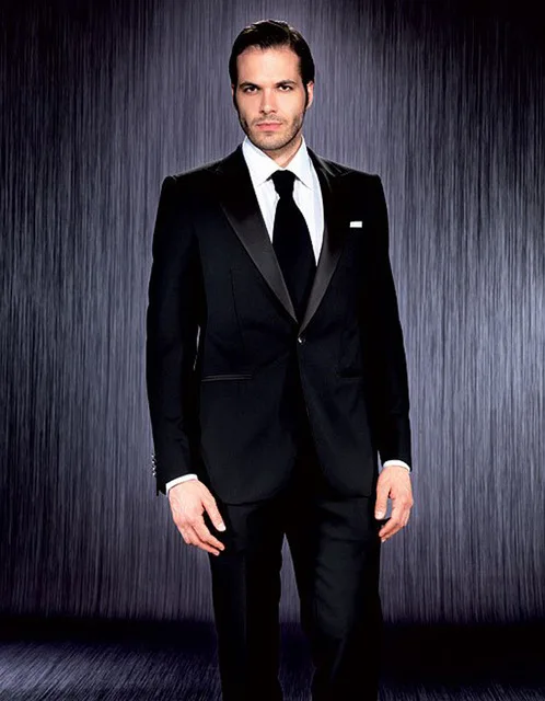 2018 New Peaked Lapel One Botton Groom Tuxedos Groomsman Suit Tailored Man Suit Style For Man Clothes (jacket+pants)
2018 New Peaked Lapel One Botton Groom Tuxedos Groomsman Suit Tailored Man Suit Style For Man Clothes (jacket+pants)