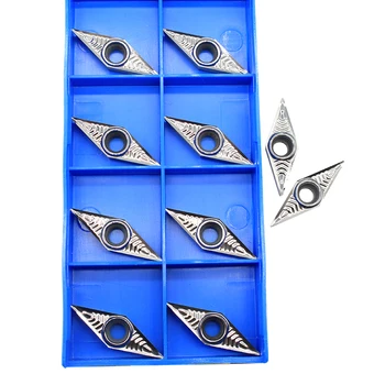 20PCS VBGT160404 AK H01 VBGT 160404 Aluminum cutter blade Insert Cutting Tool turning tool CNC Tools AL +TIN Alloy wood
20PCS VBGT160404 AK H01 VBGT 160404 Aluminum cutter blade Insert Cutting Tool turning tool CNC Tools AL +TIN Alloy wood