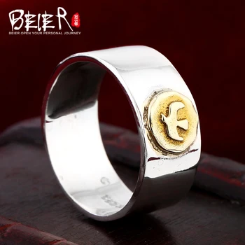 Beier simple with one high polished signet design ring man and women jewelry BR925R039
Beier simple with one high polished signet design ring man and women jewelry BR925R039