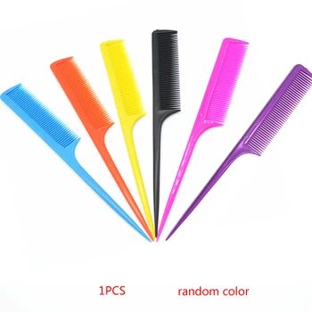 1PC Pure Color Hair Comb Salon Brush Styling Hairdressing Tail Plastic Comb Set With Thin And Long Handle
1PC Pure Color Hair Comb Salon Brush Styling Hairdressing Tail Plastic Comb Set With Thin And Long Handle