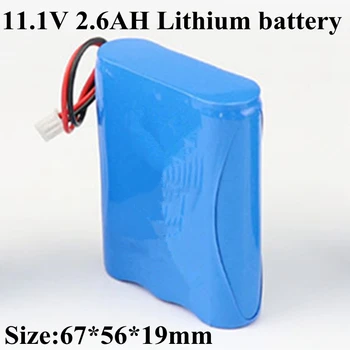 2pcs 18650 Lithium Battery 2600mah 11.1V Li-ion Battery Pack for Rc Remote Control Toys Fishing Lamp Emergency Light Equipment
2pcs 18650 Lithium Battery 2600mah 11.1V Li-ion Battery Pack for Rc Remote Control Toys Fishing Lamp Emergency Light Equipment