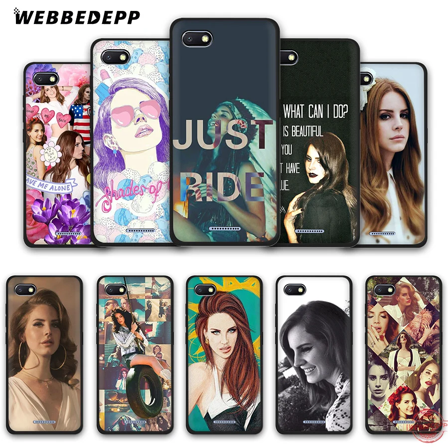 WEBBEDEPP новый мягкий чехол для телефона Lana Del Rey Redmi Note 8 7 6 5 Pro 4A 5A 6A 4X Plus S2 Go | Мобильные