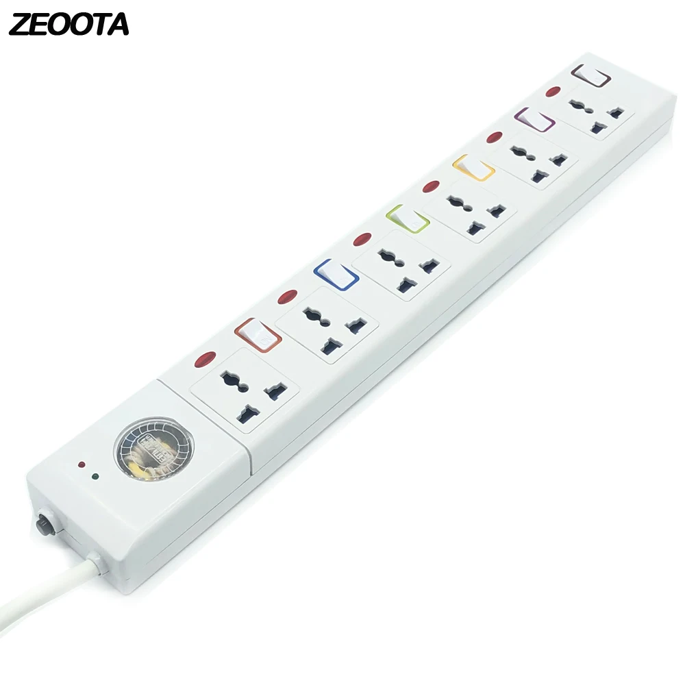 Power Strip Surge Protector 3/4/5/6 AC Universal Outlets EU/US/AU/UK Plug Sockets Individual Switch with 3m/9.8ft Extention Cord
Power Strip Surge Protector 3/4/5/6 AC Universal Outlets EU/US/AU/UK Plug Sockets Individual Switch with 3m/9.8ft Extention Cord