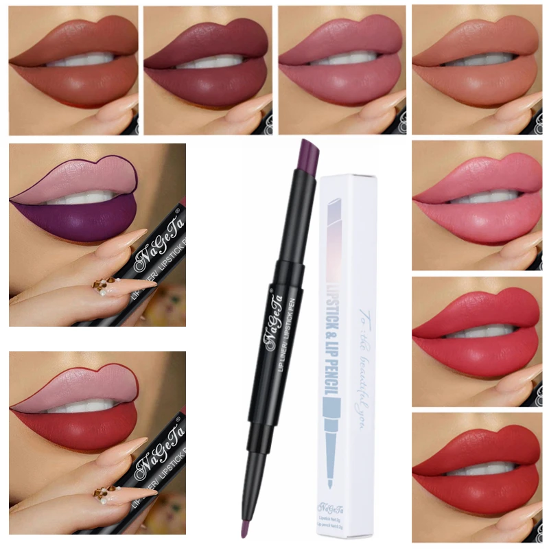 12 Color Lipstick Makeup Waterproof Purple Nude Matte Red Lip Liners Pencil Stick Long Lasting Sexy Lips Make Up Mate Lipsticks
12 Color Lipstick Makeup Waterproof Purple Nude Matte Red Lip Liners Pencil Stick Long Lasting Sexy Lips Make Up Mate Lipsticks