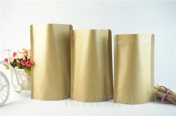 10pcs/lot Thicker Brown Kraft aluminizing pouches Stand up kraft paper aluminium foil Zip Lock bag Food sachet zipper Resealable
10pcs/lot Thicker Brown Kraft aluminizing pouches Stand up kraft paper aluminium foil Zip Lock bag Food sachet zipper Resealable