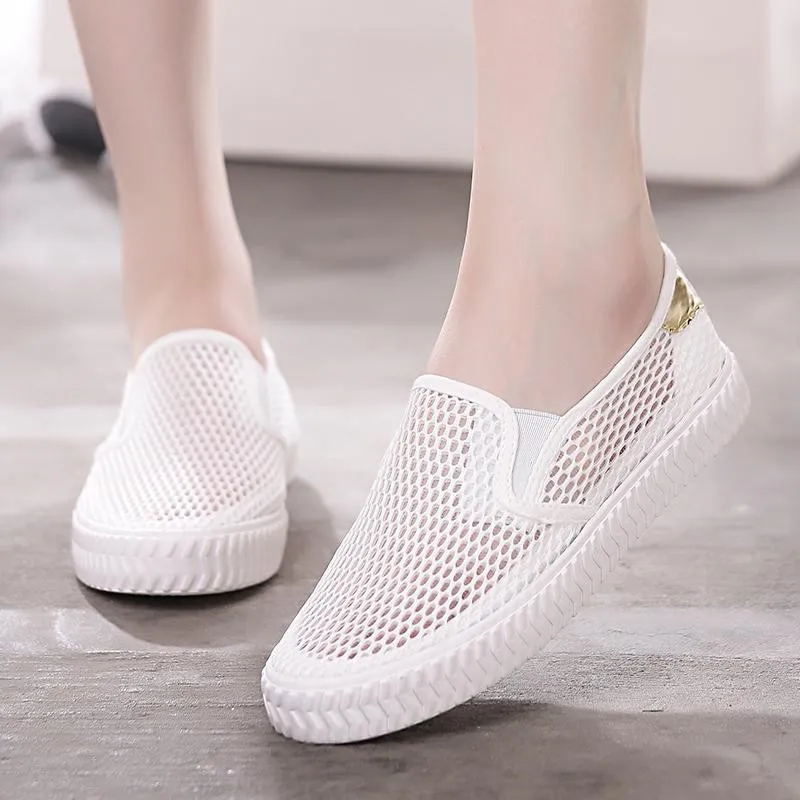 Summer Sneakers for Women Breathable Mesh Shoes Platform Sneakers Women Trainers Hollow Out Chunky White Shoes Woman Sneakers
Summer Sneakers for Women Breathable Mesh Shoes Platform Sneakers Women Trainers Hollow Out Chunky White Shoes Woman Sneakers