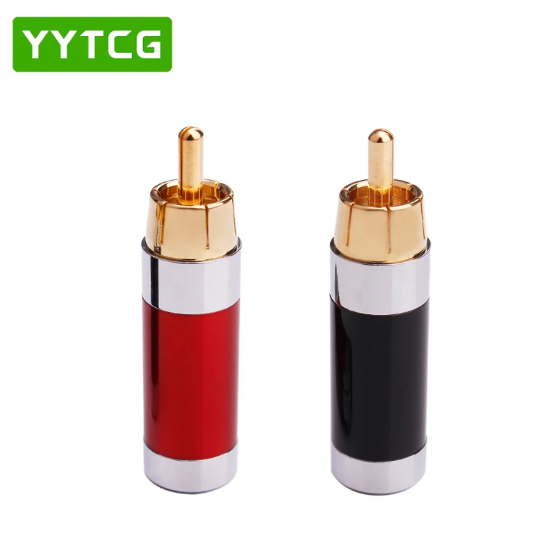 YYTCG 4 PCS ATAUDIO Hifi RCA Plug High Quality Gold-plated RCA Connector For Diy Audio Cable
YYTCG 4 PCS ATAUDIO Hifi RCA Plug High Quality Gold-plated RCA Connector For Diy Audio Cable