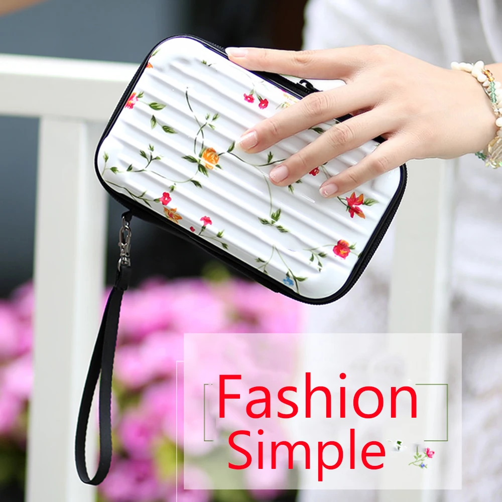 NEW Mini Luggage Design Travel Cosmetic Bags 6 Colors Waterproof Makeup Case Suitcase Toiletry Storage Box Fashion Accessories
NEW Mini Luggage Design Travel Cosmetic Bags 6 Colors Waterproof Makeup Case Suitcase Toiletry Storage Box Fashion Accessories