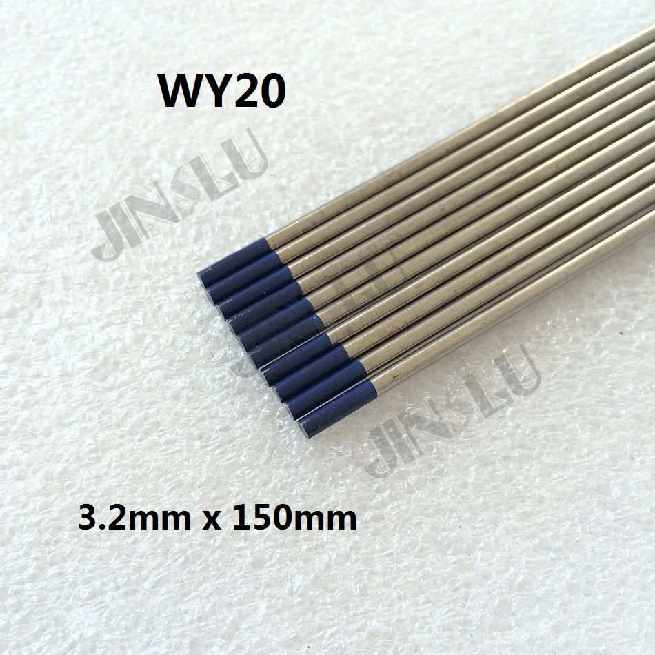 Tig Electrode Blue Tip 3.2mm x 150mm 10pcs WY20 Tungsten Electrode welding machine parts
Tig Electrode Blue Tip 3.2mm x 150mm 10pcs WY20 Tungsten Electrode welding machine parts