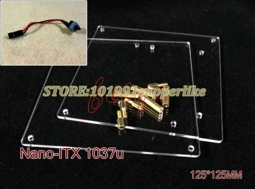 Высококачественный прозрачный корпус для материнской платы mini ITX DIY/J1900|mini itx case|itx