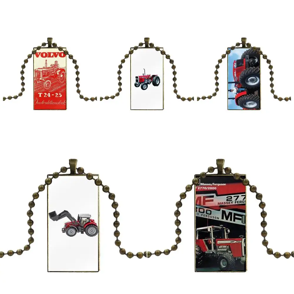 Necklace With Bronze Plated Glass Cabochon Choker Long Pendant Rectangle Necklace For Schoolgirl Maxi Massey Ferguson Tractors
Necklace With Bronze Plated Glass Cabochon Choker Long Pendant Rectangle Necklace For Schoolgirl Maxi Massey Ferguson Tractors