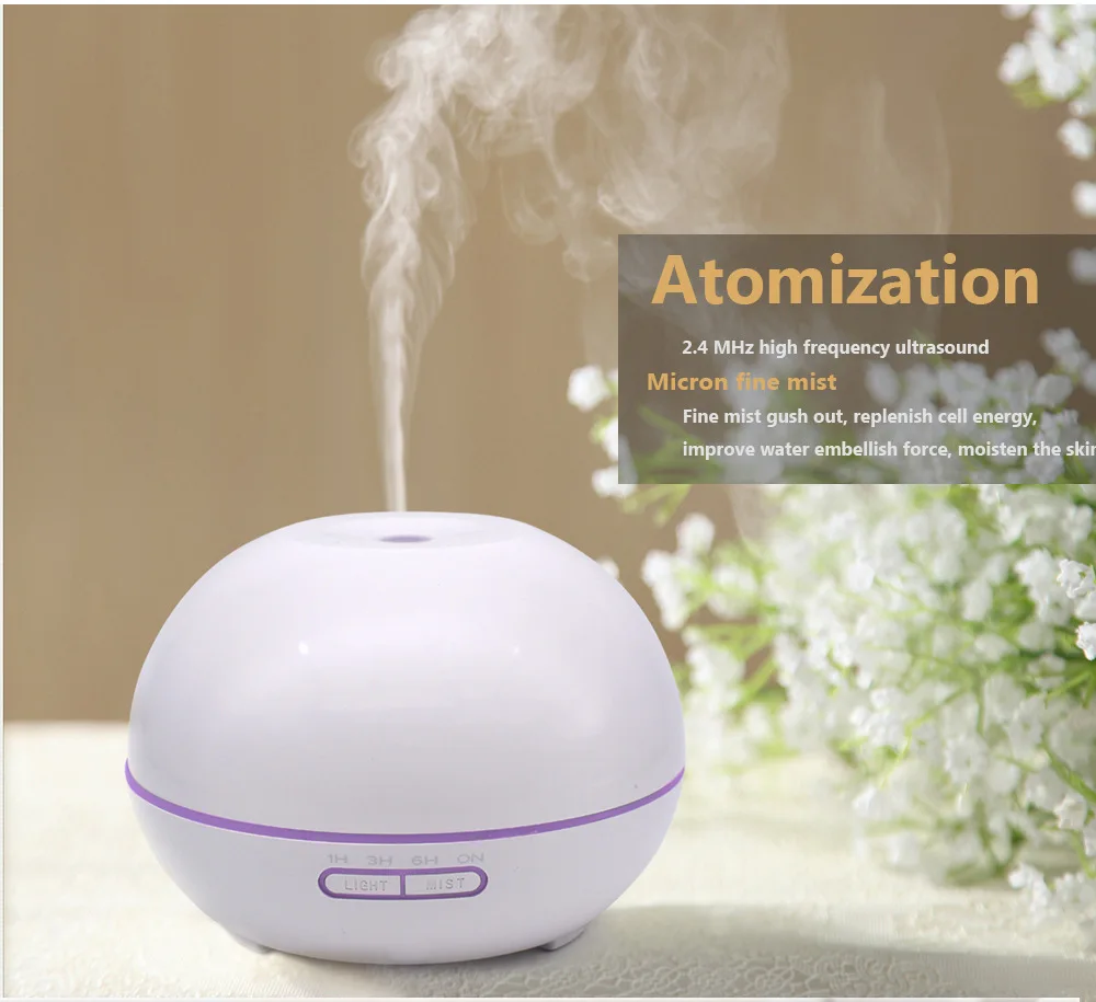 

JTH-040 400ml FREE SHIPPING NEW Wood grain household aromatherapy air Essential Oil Diffuser MIST humidifier small smog air