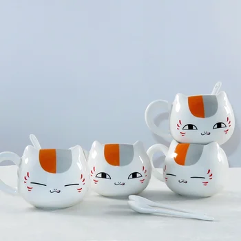 Creative Natsume's Book of Friends Nyanko Sensei Cafe Face Cute Catroon Ceramic White Cat Belly Tea Cup Pottery Mug Gift
Creative Natsume's Book of Friends Nyanko Sensei Cafe Face Cute Catroon Ceramic White Cat Belly Tea Cup Pottery Mug Gift