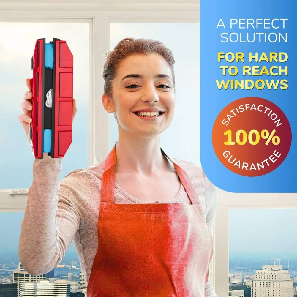 Bright Tools The Glider S-1 Magnetic Window Cleaner for Single Glazed Windows Fit to 0.08" Up To 0.3" 2-8 mm Window
Bright Tools The Glider S-1 Magnetic Window Cleaner for Single Glazed Windows Fit to 0.08" Up To 0.3" 2-8 mm Window