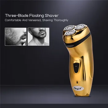 3 Blades Independent Floating Electric Shaver Rechargeable Shaving Razor Men Beard Hair Trimmer with Pop Up Sideburns Trimmer 31 
3 Blades Independent Floating Electric Shaver Rechargeable Shaving Razor Men Beard Hair Trimmer with Pop Up Sideburns Trimmer 31