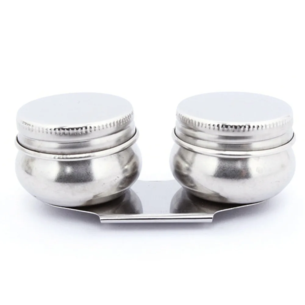1Pc Oil Painting Palette Single Double Hole Dipper Painting Oil Pot Stainless Steel Oil Art Supplies
1Pc Oil Painting Palette Single Double Hole Dipper Painting Oil Pot Stainless Steel Oil Art Supplies