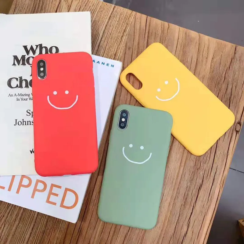 GYKZ Simple Cartoon Smile Face Fitted Case For iPhone 8 XS MAX XR X 6 6s Plus Colorful Soft TPU Phone Cover For iPhone XR Fundas
GYKZ Simple Cartoon Smile Face Fitted Case For iPhone 8 XS MAX XR X 6 6s Plus Colorful Soft TPU Phone Cover For iPhone XR Fundas