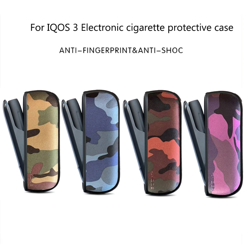 4 Color Camo Case For IQOS 3.0 PU Leather Protective Cover For IQOS E Cigarette Accessories Sleeve Case
4 Color Camo Case For IQOS 3.0 PU Leather Protective Cover For IQOS E Cigarette Accessories Sleeve Case