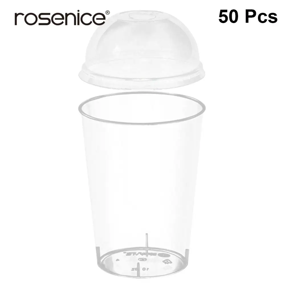 50pcs Milk Tea Cup Hard Plastic Disposable Drinking Transparent Takeaway Juice Cups with Lid for Iced Coffee Sodas 300ml
50pcs Milk Tea Cup Hard Plastic Disposable Drinking Transparent Takeaway Juice Cups with Lid for Iced Coffee Sodas 300ml