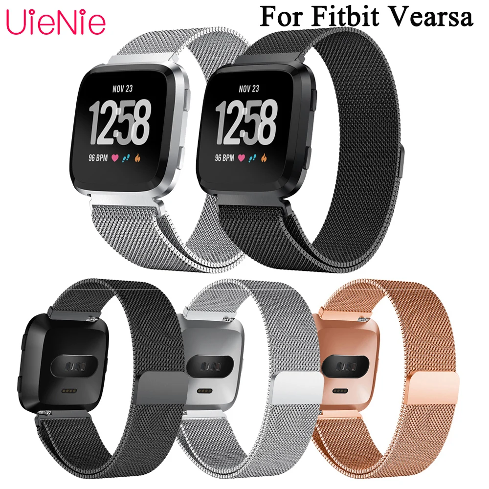 Tonbux milanese loop wrist band strap replacement For Fitbit Versa smart watch bracelet watchband accessories
Tonbux milanese loop wrist band strap replacement For Fitbit Versa smart watch bracelet watchband accessories
