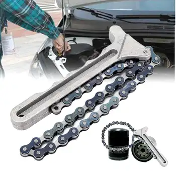 Adjustable Car Engine Oil Filter Chain Grip Wrench Spanner Remover Plier Tool Chain Filter Wrench Car Repair Tools
Adjustable Car Engine Oil Filter Chain Grip Wrench Spanner Remover Plier Tool Chain Filter Wrench Car Repair Tools