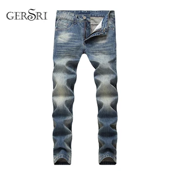 Gersri Men's Casual straight Denim style Zipper Jeans Casual Fashion Denim Pants harem pants jogger sweatpants hombres jeans
Gersri Men's Casual straight Denim style Zipper Jeans Casual Fashion Denim Pants harem pants jogger sweatpants hombres jeans