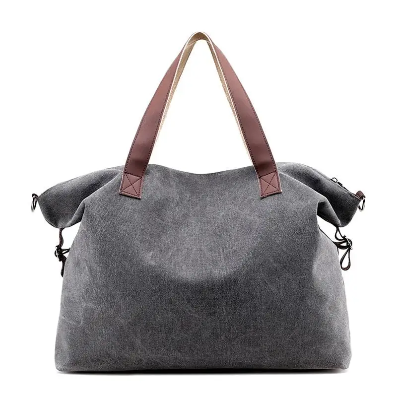 Coofit Female Handbag Retro Canvas Women Shoulder Bag Boston Large Capacity Messenger Crossbody Bag Tote Bolsas Feminina
Coofit Female Handbag Retro Canvas Women Shoulder Bag Boston Large Capacity Messenger Crossbody Bag Tote Bolsas Feminina