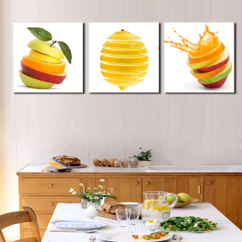 3 pieces kitchen wall pictures fruit painting print on canvas green apple and oranges cuts modern dining room decoration picture
3 pieces kitchen wall pictures fruit painting print on canvas green apple and oranges cuts modern dining room decoration picture
