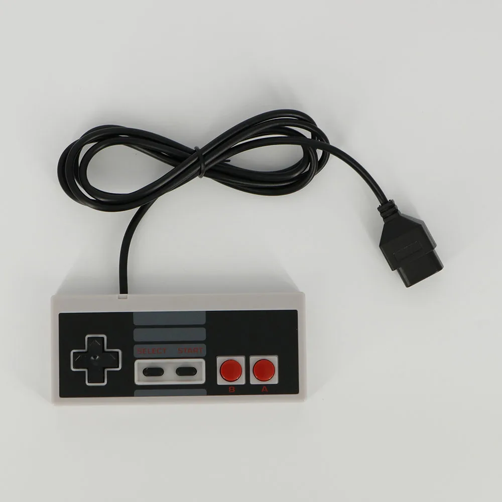 10PCS/lot 8 Bit Gaming Controller Joystick For Nintend for NES NTSC System Console Classic Style 6ft grey Host interface not USB
10PCS/lot 8 Bit Gaming Controller Joystick For Nintend for NES NTSC System Console Classic Style 6ft grey Host interface not USB