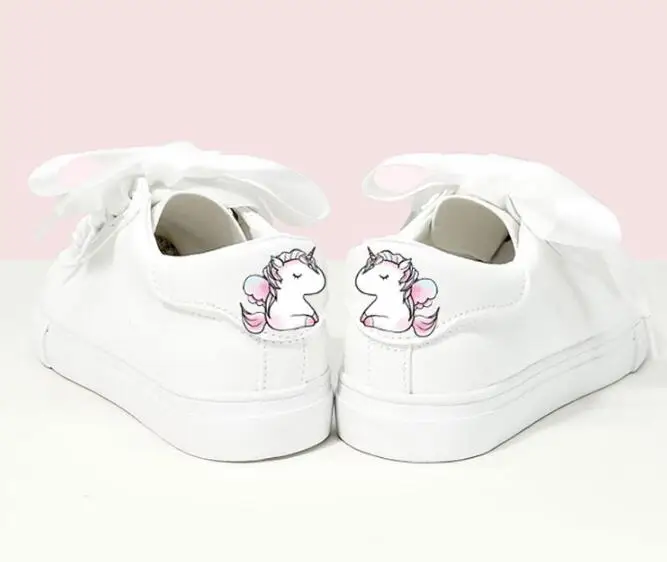 Ribbon Little White Unicorn Sneakers 8 Ribbon Little White Unicorn Sneakers -Unicorn Fashion HTB18EmZRMHqK1RjSZFEq6AGMXXaq