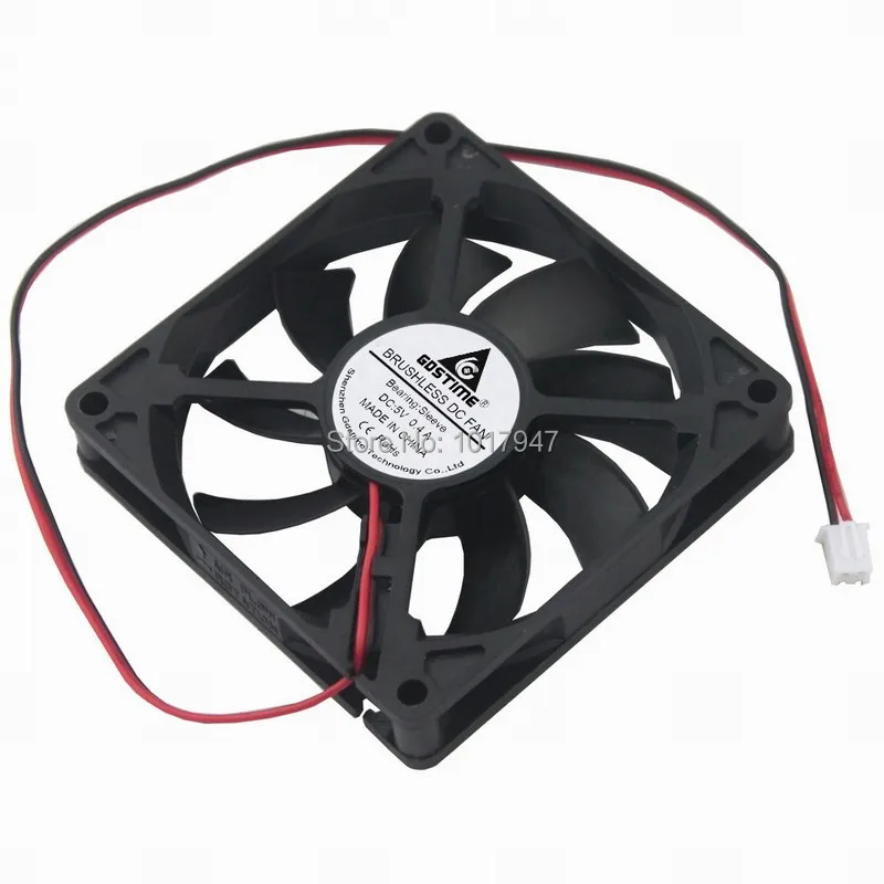 10 шт. в партии Gdstime DC 5 В 8015 80 мм 8 см 80x15 2Pin Мини кулер радиатор двигатель Вентилятор