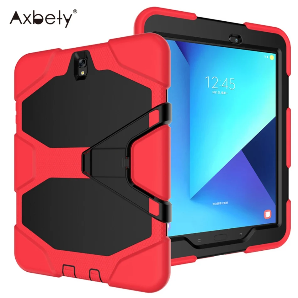 Axbety For Samsung Galaxy Tab S3 9.7 SM T820 T825 Heavy Duty Full Protect Kickstand Hybrid Cover Shockproof Tablet Phone Cases
Axbety For Samsung Galaxy Tab S3 9.7 SM T820 T825 Heavy Duty Full Protect Kickstand Hybrid Cover Shockproof Tablet Phone Cases