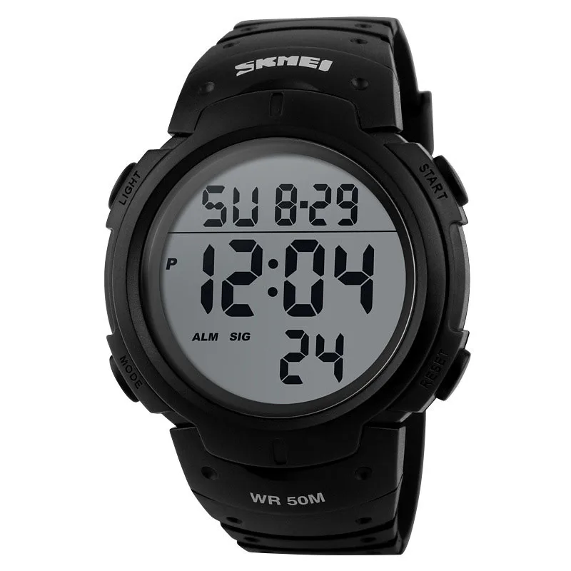 SKMEI Multifunction digital watch Luminous waterproof Outdoor sports Run LED Alarm calendar chronograph Watch
SKMEI Multifunction digital watch Luminous waterproof Outdoor sports Run LED Alarm calendar chronograph Watch