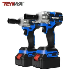 TENWA 21 V ударный гаечный ключ бесщеточный беспроводной электрический ключ Электроинструмент 320N. m перезаряжаемый дополнительный аккумулятор