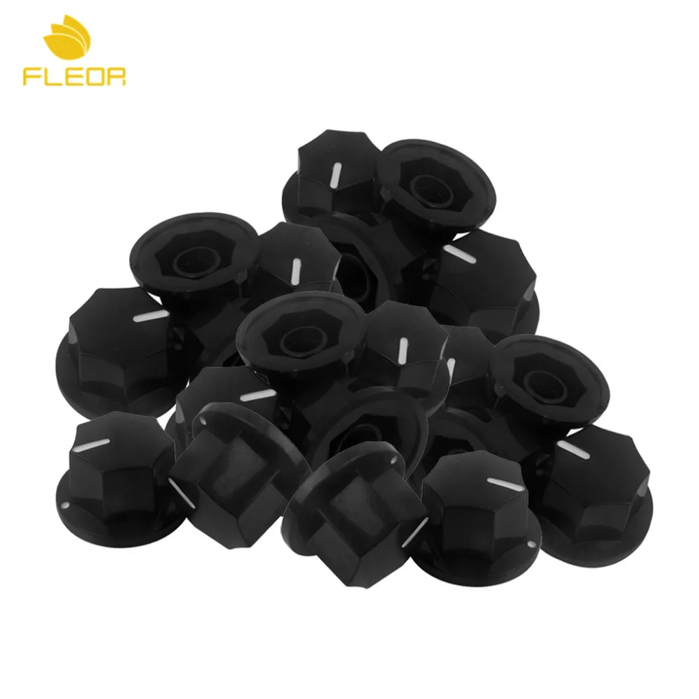 FLEOR Pack of 50pcs Old Style Plastic Black J Bass Guitar Amp Knobs Small Volume Control Knobs Guitar Parts & Accessories
FLEOR Pack of 50pcs Old Style Plastic Black J Bass Guitar Amp Knobs Small Volume Control Knobs Guitar Parts & Accessories