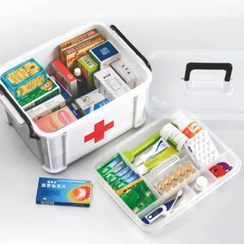 Medicine Box Storage Organizer First Aid Kit Multifunctional Sundries Storage Extra Large Household Double Layer
Medicine Box Storage Organizer First Aid Kit Multifunctional Sundries Storage Extra Large Household Double Layer
