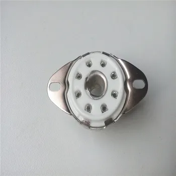 7pcs Ceramic tube socket GZC8-8-Y 8 pin silver plated electronic tube socket outlet for 5B254 4P1Sd
7pcs Ceramic tube socket GZC8-8-Y 8 pin silver plated electronic tube socket outlet for 5B254 4P1Sd