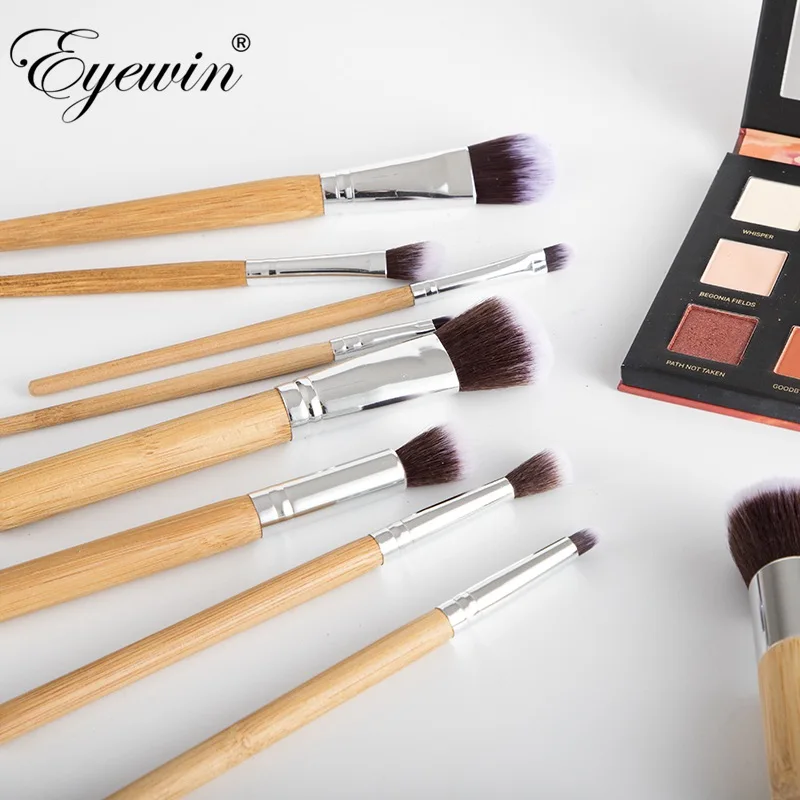 Eyewin Pro Makeup Brushes Set 11 Pcs Bamboo Holder Eye Shadow Eyeliner Eyebrow Foundation Powder Brush Make Up Brushes Set
Eyewin Pro Makeup Brushes Set 11 Pcs Bamboo Holder Eye Shadow Eyeliner Eyebrow Foundation Powder Brush Make Up Brushes Set