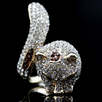 Chran Unique Animal Style Rhodium Plated Ladies Jewelry Wholesale Exquisite Charming Snail Shape Crystal Rings for Women
Chran Unique Animal Style Rhodium Plated Ladies Jewelry Wholesale Exquisite Charming Snail Shape Crystal Rings for Women