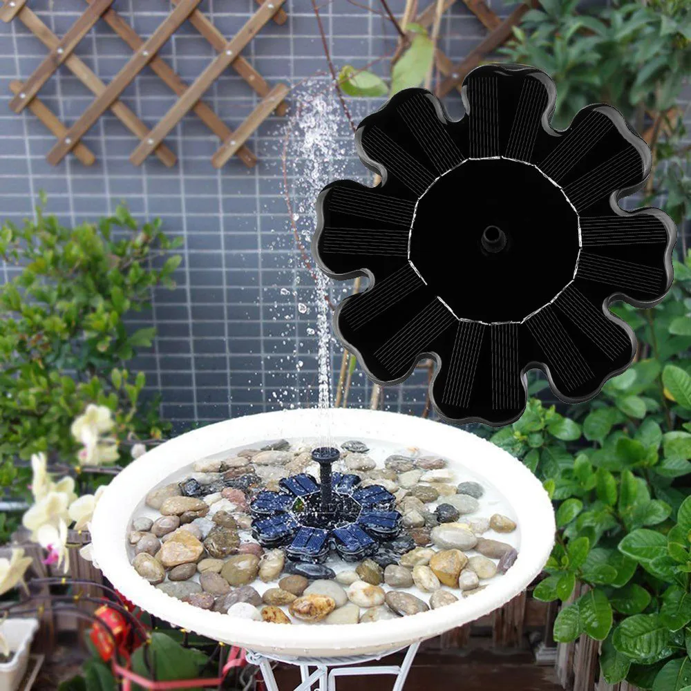 Home Solar Power Fountain Miniature Spring Outdoor Solar Powered Bird Baths Water Fountains Pump Pool Garden Aquarium Decoration
Home Solar Power Fountain Miniature Spring Outdoor Solar Powered Bird Baths Water Fountains Pump Pool Garden Aquarium Decoration